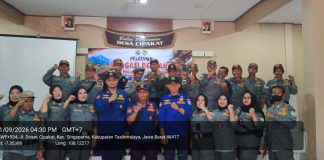 Tingkatkan Kesiapsiagaan Satlinmas, Desa Cipakat Gelar Pelatihan Mitigasi Bencana dan Penanggulangan Kebakaran